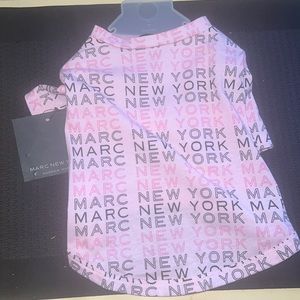 Marc New York new with tags size S pink dog shirt